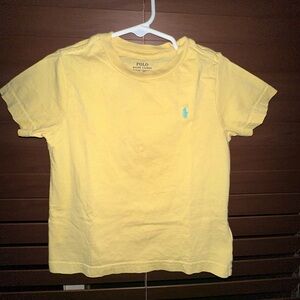Polo by Ralph Lauren Yellow Short Sleeve Tee